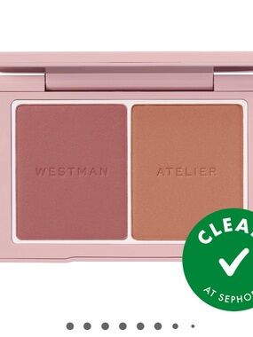 Westman Atelier Sable & Suede Blush Duo — Tawny Brown & Warm Rose